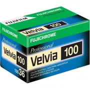 Fujifilm Fujichrome Velvia 100 35mm 36 Exposure - Pro Colour Transparency Film