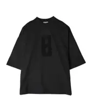 Fear of God Embroidered 8 Oversized Crewneck T-Shirt XS Black