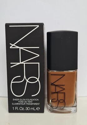 NARS Sheer Glow Foundation #dark2 new caledonia 30ml