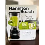 NEW Hamilton Beach Wave Maker Black Plastic Blender 48 oz. 10 speed