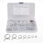 75Pcs/set Car Double Wire Fuel Line Hose Tube Spring Clips Clamps Assortment Kit (for: Subaru)