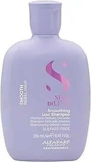 ALFAPARF MILANO Semi Di Lino Smoothing Sulfate Free Shampoo - Anti Frizz Hair Care & Cleansing Shampoo to Revitalize Dry Hair & Restore Shine