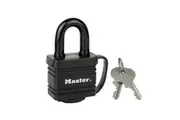 Master Lock Weather Tough Padlocks (Multi Colour) (40mm Black Finish)