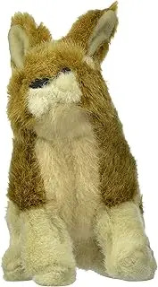 Hyper Pet Wildlife Critters Rabbit Plush Dog Toy with Squeaker, Brown