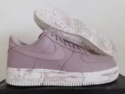 NIKE AIR FORCE 1 07 LV8 LEATHER ELEMENTAL ROSE PINK SZ 11 RARE! [AJ9507-600]