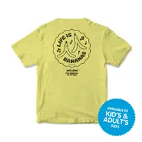 在飛比找誠品線上優惠-ART-ZOO Life is Bananas 黃色T恤/ 