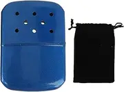 Refillable Hand Warmer Portable Aluminum Long Lasting Fast Heating for Camping Fishing