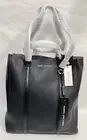 New☆Marc Jacobs the Tag Tote Black Leather Shoulder Bag