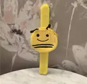 wrist purse plush - Yellow Bee