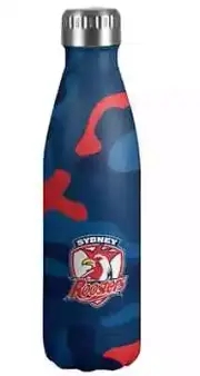 Sydney Roosters Stainless Steel Camo Wrap Bottle