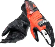 Dainese Carbon 4, gloves long , color: Black/Neon-Red/White , size: 3XL