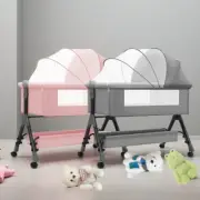 Bedside Convertible Baby Cots 3-IN-1 Co-Sleeper Bassinet Comfortable Newborn
