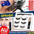 Magnetic False Eyelashes Natural Eye Lashes & Extension Liquid Eyeliner Tweezer