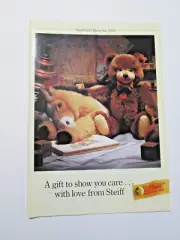The Great Steiff Bear Catalog Gift Ideas Show you care w/love Germany 1992 NOS