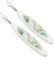 jojofuny 2Pcs Seam Rippers Heavy Duty Thread Remover Tool for Hand Sewing Embroidery DIY Crafts Durable Stitch Unpicker with Comfortable Grip for Effortless Use