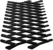 BESPORTBLE Pet Fence Dog Car Barrier Window Pet Safety Gate Dog Fence for Car Interior Car Window Pet Gate Dog Window Protection for Cars Dog Playpen Retractable Vehicle Fence Pp Black