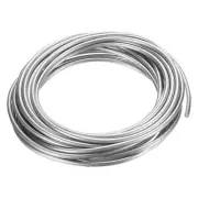 1Roll 99.99% High Purity Zinc Wire 9# Pure Zinc Beading Wire 3mm (16.4'/Roll)