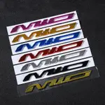 山葉 1 件 YAMAHA MIO 3D 標誌裝飾高品質硬 ABS 貼紙適用於 YAMAHA 摩托車