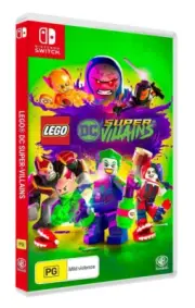 Lego DC Comics Supervillains Super Villains Bricks Game For Nintendo Switch NSW