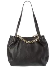 Italian Leather Tote NoSize Black