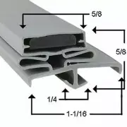 Beverage-Air Part# 703-963D-07 Magentic Door Gasket