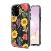 GSA Floral Design Clear Case for Samsung Galaxy S20 Plus - Botanical