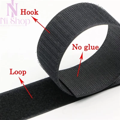 Tape Self Adhesive Hook and Loop Nylon Fabric Magic Heavy Duty Hook Non-Adhesive