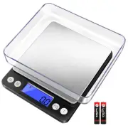 Digital Kitchen Scale 3000g/ 0.1g, Pocket Food Scale 6 Units Conversion, Gram...