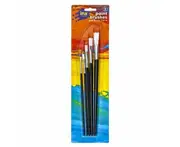 Brushes Paint Artist 5Pk Artist Paint Brushes Guache Colour Acrylic Watercolour