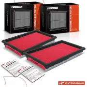 2x Engine Air Filter for Chevy City Express Nissan Versa Cube NV200 INFINITI Q50 (for: Nissan)