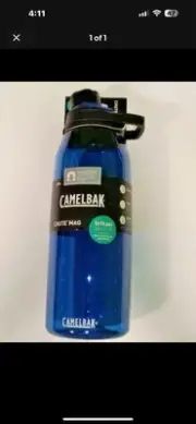 CamelBak Magnetic Cap Chute Water Bottle Oxford Blue Leak Proof 50 oz 1.5 Lt NEW