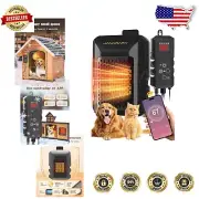 Smart WiFi Controlled 500W Dog House Heater with Thermostat - Safe & Durable