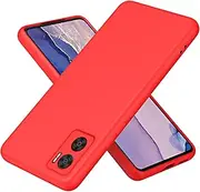 Phone Protection Silicone Case Compatible with Motorola Moto E22/E22I Case, Ultra Thin Shockproof Protective Liquid Silicone Phone Case with Soft Anti-Scratch Microfiber Lining Cover berry