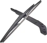 ORRIFY Rear Windshield Wiper Blade Arm Set for Volvo V70 XC70 2003-2007 Rear Windsheild Back Wiper Arm and wiper Blade with Cover Assembly - 390mm 15 inch