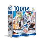 1000pc Crown Puzzle Kittens & Puzzles Educational Toy Kids/Children 8y+