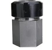 ER32 Collet Block, Hex Steel Chuck Collet Holder, Chuck Block Tool for CNC Lathe Engraving Cutting Machine