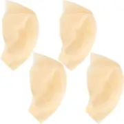 Latex Bald Caps for Adults - 4pcs Makeup Bald Head Wig Cap Costume Accessory