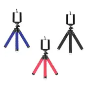 Tripod Stand with Clip Universal Bracket Mount Holder Flexible Tripod Portable