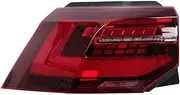 Tail Lights, Compatible With VW Golf 8 Rline GTI 2021 2022 LED Tail Lamps Rear Light Driving Brake Lamp Reverse Lamp(Left)