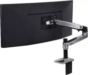 – LX Single Monitor Arm, VESA Desk Mount – for Monitors up to 34 Inches, 3.2 to