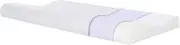 SUQ I OME Slim Sleeper-Thin Memory Foam Pillow for Sleeping,Contour Thin & Low Cervical Profile,for Neck Pain,Stomacher, Back and Side Sleeper(23.6x13.7x2.4/1.9 inch,White Soft)