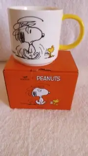 Peanuts/Snoopy I'm Not Worth A Thing Before Coffee Cup/Mug in Gift Box by Magpie
