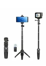 Selfie Stick, 40 inch Extendable Selfie Stick Tripod,Phone Tripod with Wireless.