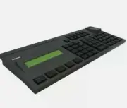 Toshiba 00DN093 Modular 67-key POS LCD Keyboard 2 X 20 Display Retail 37.21 NEW
