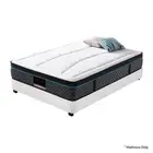 NEW Big Bedding Coolmax Memory Foam 6 Zone Pocket Coil Soft Firmness Mattress