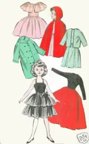 Pattern for 10.5" Miss Revlon Fashion Doll #9212