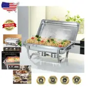 8QT Chafing Dish Set with Temperature Control - For Food Service Excellence