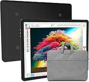 Elice Rechargeable A4 Light Pad with Carry Bag, Magnetic LED Light Board with Physical Button, Super Bright Diamond Art Light Pad, Ultra-Thin Light Box for Tracing, Weeding, Diamond Painting -Black