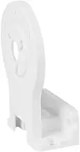 Vaguelly Camera Wall Mount Bracket Durable Half Sphere Design for Neat Cable Management Easy Installation Space Saving Wall Mounted Compatible with Security Cameras
