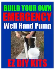 DEEP WELL HAND PUMPS, Deep Well Hand Pump, Hand Well Pump, DIY 50' KIT